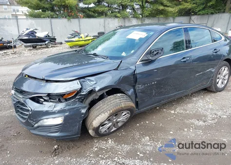 2021 Chevrolet Malibu Fwd Lt из США, поврежденный, VIN 1G1ZD5ST0MF082629